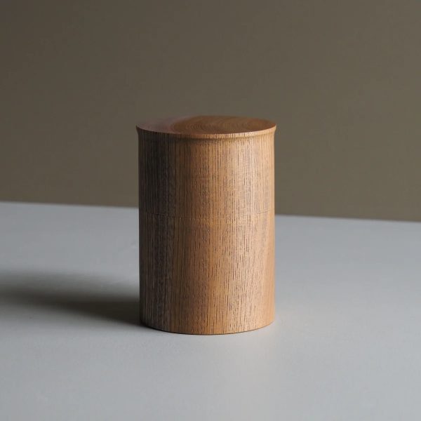 Mikio Zelkova Wood Tea Canister - 图片 5