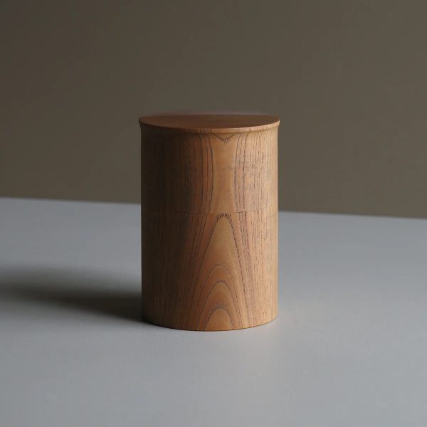 Mikio Zelkova Wood Tea Canister - 图片 4