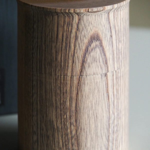 Mikio Zelkova Wood Tea Canister - 图片 3