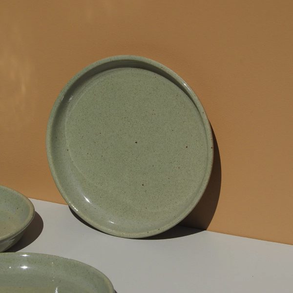 Wooden Mina Floral Work Dinner Plate - 图片 8