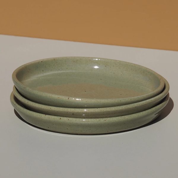Wooden Mina Floral Work Dinner Plate - 图片 5