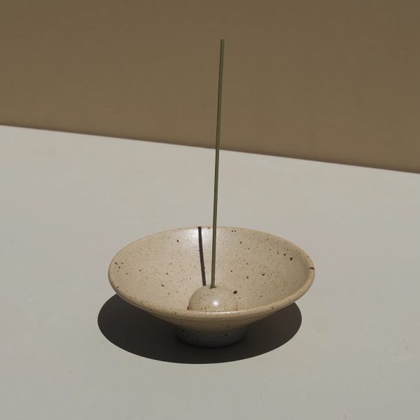 Handcrafted Ceramic Cream White Plate